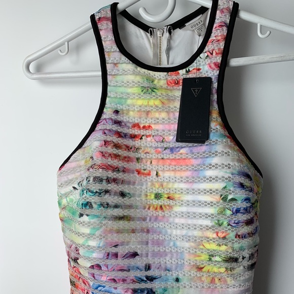 GUESS FLORAL DRESS - Picture 2 of 5